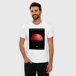 Футболка slim-fit Red Super Giant Красный Сверхгигант Space Collecti, цвет: белый — фото 2