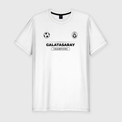 Мужская slim-футболка Galatasaray Униформа Чемпионов
