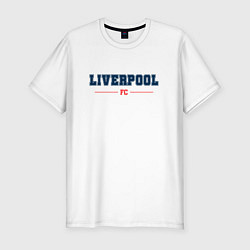 Футболка slim-fit Liverpool FC Classic, цвет: белый