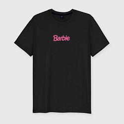 Мужская slim-футболка Barbie mini logo