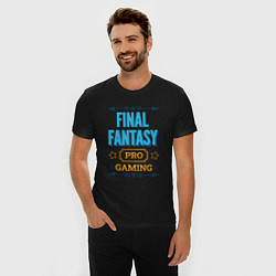 Футболка slim-fit Игра Final Fantasy PRO Gaming, цвет: черный — фото 2