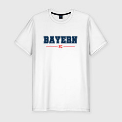 Футболка slim-fit Bayern FC Classic, цвет: белый