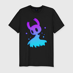 Футболка slim-fit Hollow Knight - The Knight неон, цвет: черный