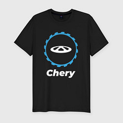 Футболка slim-fit Chery в стиле Top Gear, цвет: черный