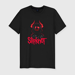 Мужская slim-футболка Slipknot - devil in me