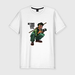 Футболка slim-fit Beyond good and evil - Jade, цвет: белый