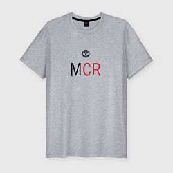 Футболка slim-fit Manchester United - Ronaldo MCR 202223, цвет: меланж