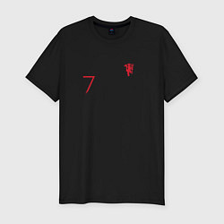 Футболка slim-fit Manchester United - Ronaldo 7 202223, цвет: черный