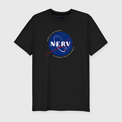 Мужская slim-футболка NASA NERV