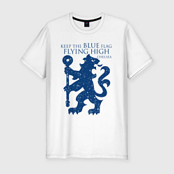 Мужская slim-футболка FC Chelsea Lion