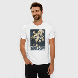 Футболка slim-fit Ghost in the shell all, цвет: белый — фото 2