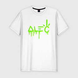 Мужская slim-футболка Alec Monopoly - лого