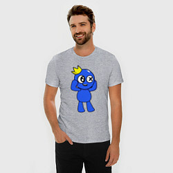 Футболка slim-fit Rainbow Friends, цвет: меланж — фото 2