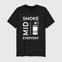 Мужская slim-футболка Smoke Mid Everyday