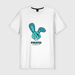 Мужская slim-футболка Pirates rabbit