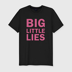 Мужская slim-футболка Big Little Lies logo