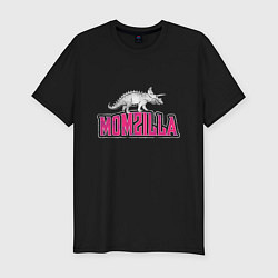 Футболка slim-fit Momzilla, цвет: черный