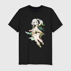 Мужская slim-футболка Нахида - Genshin Impact