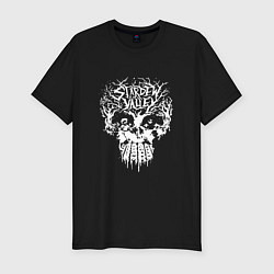 Футболка slim-fit Skulldew Valley Tee, цвет: черный