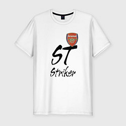 Мужская slim-футболка Arsenal - London - striker