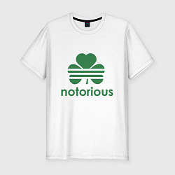 Мужская slim-футболка Notorious - Ireland