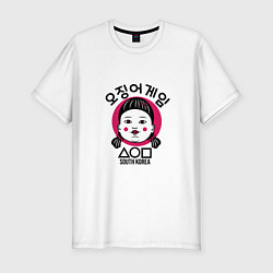 Мужская slim-футболка South Korea