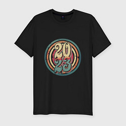 Футболка slim-fit Стиль 2023, цвет: черный