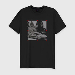 Футболка slim-fit Lil Krystalll, цвет: черный