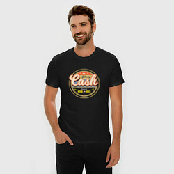 Футболка slim-fit Johnny Cash, цвет: черный — фото 2