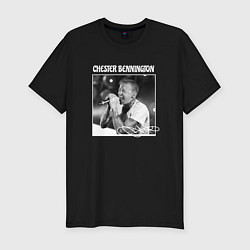 Футболка slim-fit Chester Bennington autograph, цвет: черный