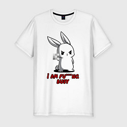 Мужская slim-футболка Я чертовски занят