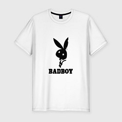 Футболка slim-fit Badboy, цвет: белый