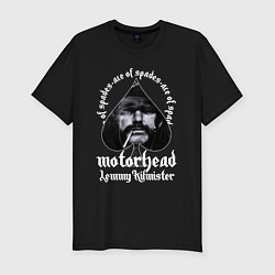 Футболка slim-fit Lemmy Motorhead, цвет: черный