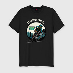 Мужская slim-футболка Downhill Extreme Sport