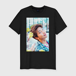 Мужская slim-футболка Handsome Namjoon