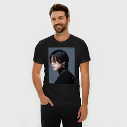 Футболка slim-fit Dark side Jimin, цвет: черный — фото 2