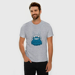 Футболка slim-fit Totoro Darko, цвет: меланж — фото 2