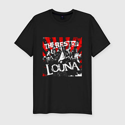 Мужская slim-футболка The best of Louna