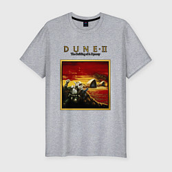 Мужская slim-футболка Dune 2 - building of a dynasty