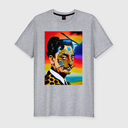 Мужская slim-футболка Salvador Dali: Art