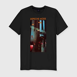 Футболка slim-fit Depeche Mode: Poster, цвет: черный