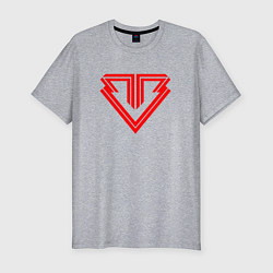 Футболка slim-fit Big bang alive, цвет: меланж