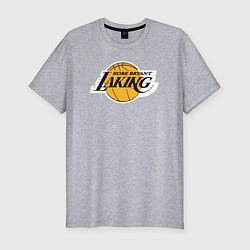 Футболка slim-fit Kobe Bryant laking, цвет: меланж