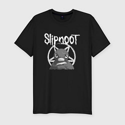 Мужская slim-футболка Slipnot
