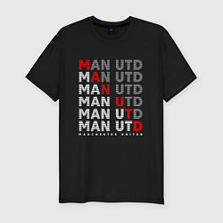 Мужская slim-футболка ФК Манчестер Юнайтед