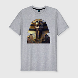 Мужская slim-футболка Египетский фараон