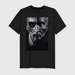 Футболка slim-fit Пила Джон Крамер, цвет: черный