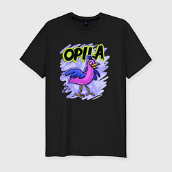 Мужская slim-футболка Opila Bird