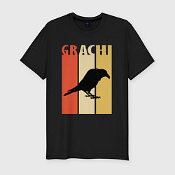Футболка slim-fit Grachi, цвет: черный
