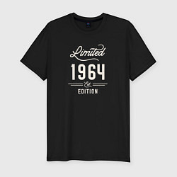 Футболка slim-fit 1964 ограниченный выпуск, цвет: черный